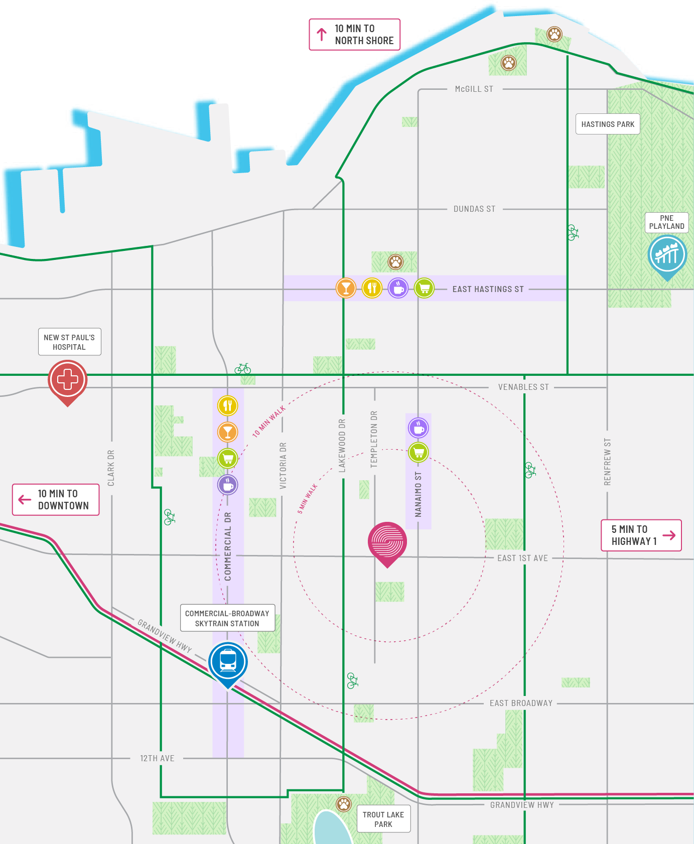 Neighbourhood map