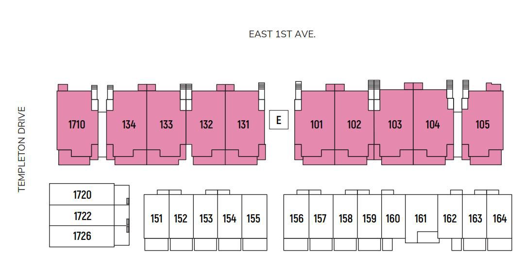 Unit location within the building